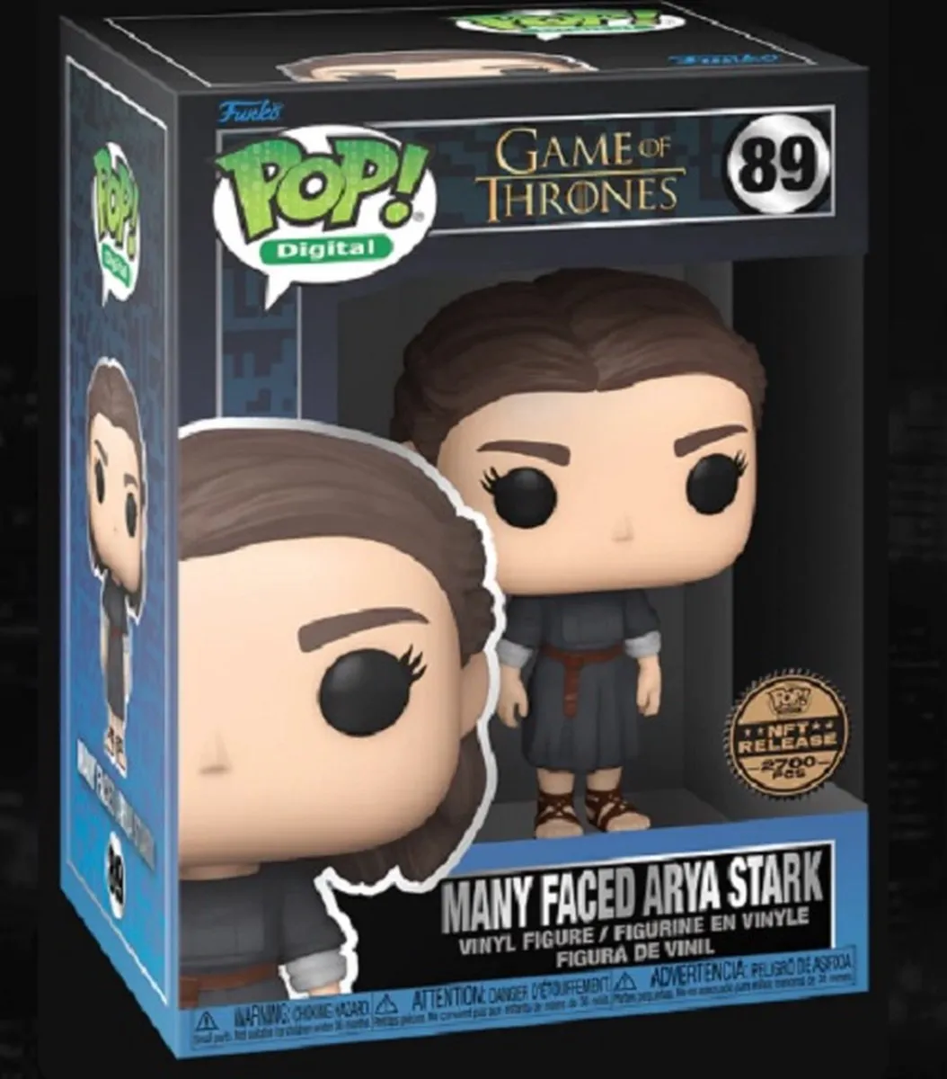 Funko Pop! Game of Thrones Many Faced Arya Stark #89 - Grijs - afbeelding 2 van 2