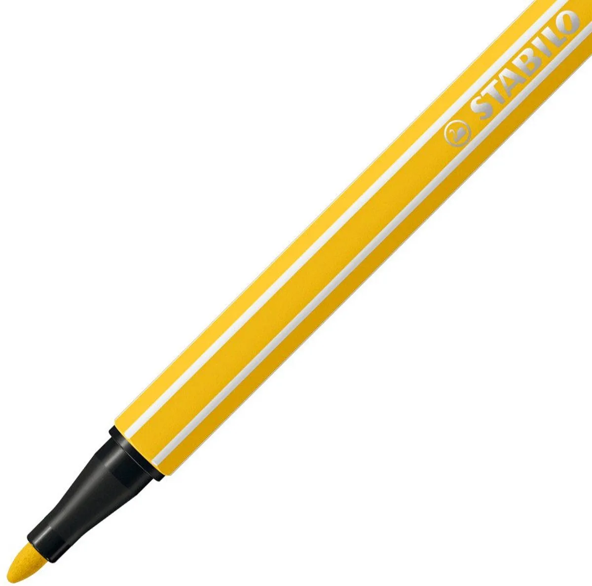 STABILO Pen 68 Viltstift Geel