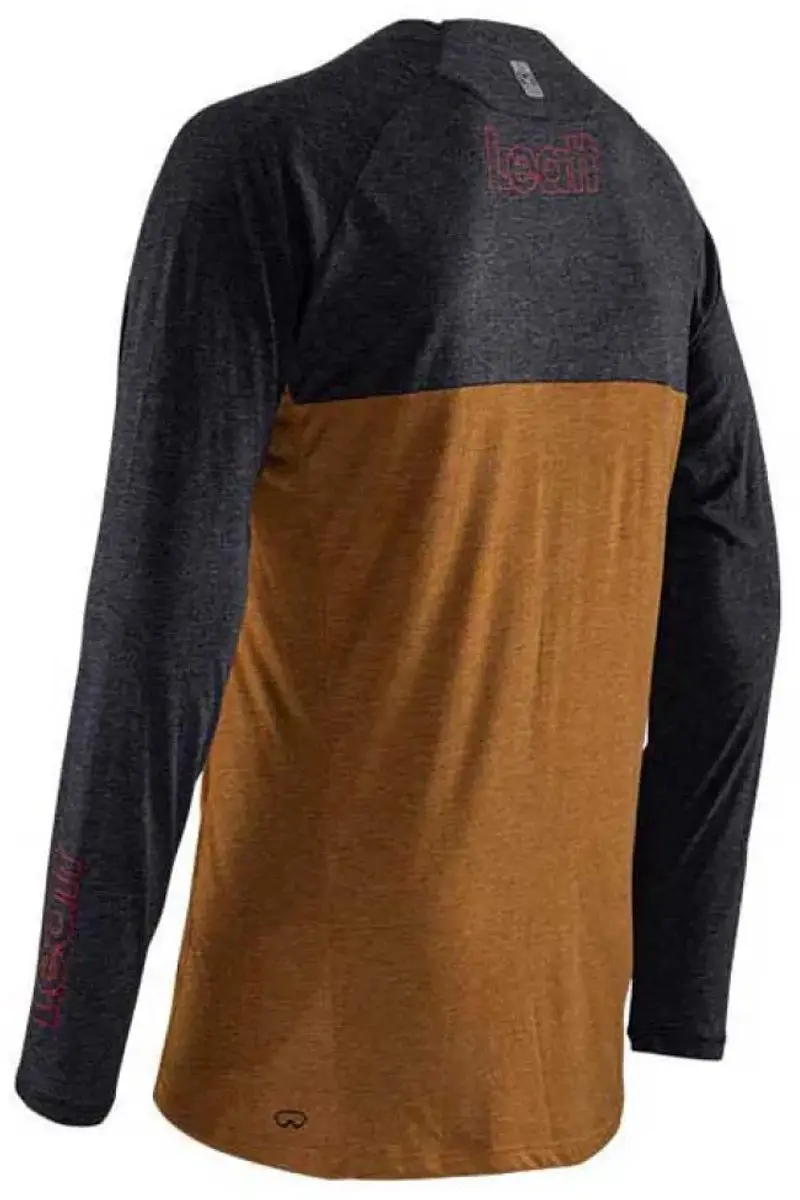 Leatt MTB Gravity 2.0 Trui - L - Bruin/Zwart - afbeelding 3 van 4