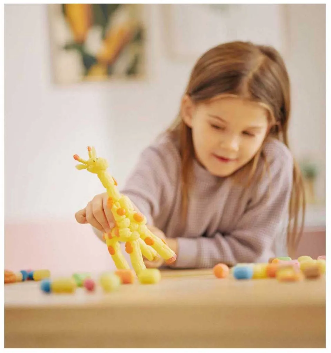 PlayMais Classic 3D Giraf - 90 Stukjes