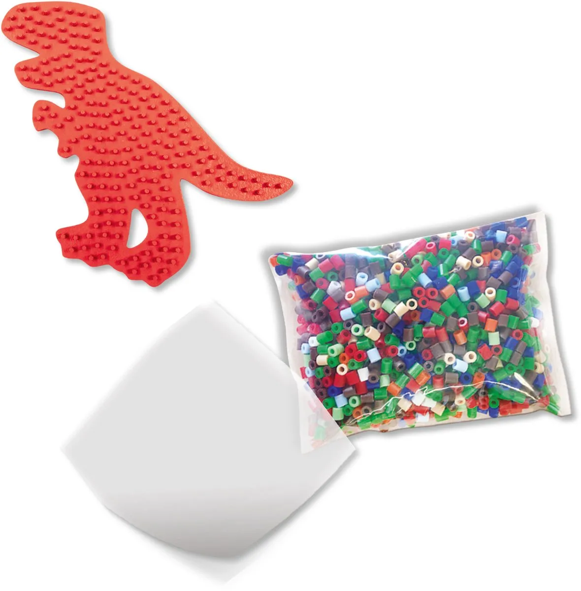 SES Creative Beedz Dino T-Rex Strijkkralen - 1200 Stuks