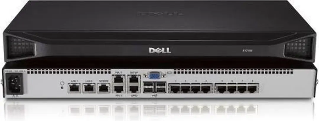 DELL DAV2108 KVM-switch Rack-montage Zilver