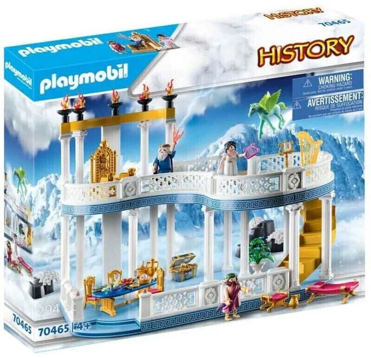 Playmobil 70465 History The Palace Of The Gods On Olympus