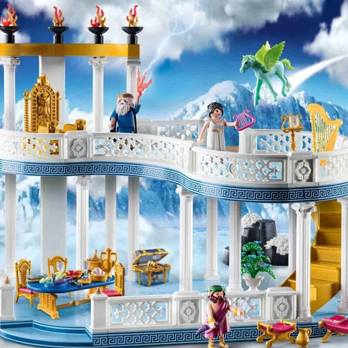 Playmobil 70465 History The Palace Of The Gods On Olympus - Meerkleurig