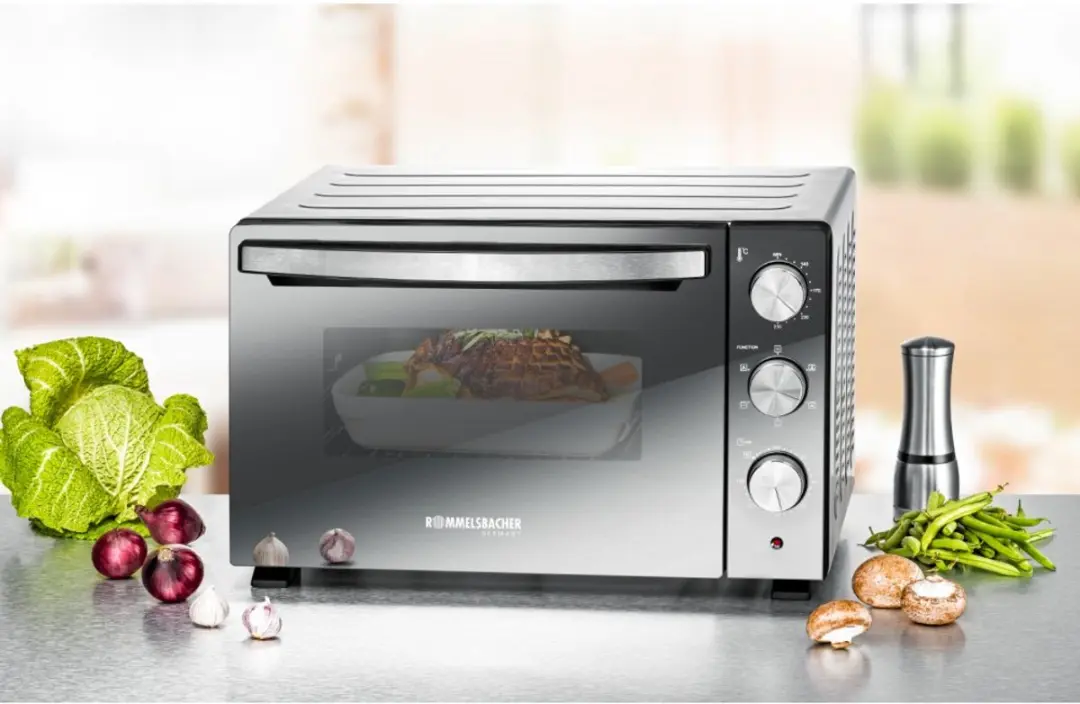Rommelsbacher BGS 1500 Grill-Oven 30L - Zwart/Zilver - afbeelding 2 van 4