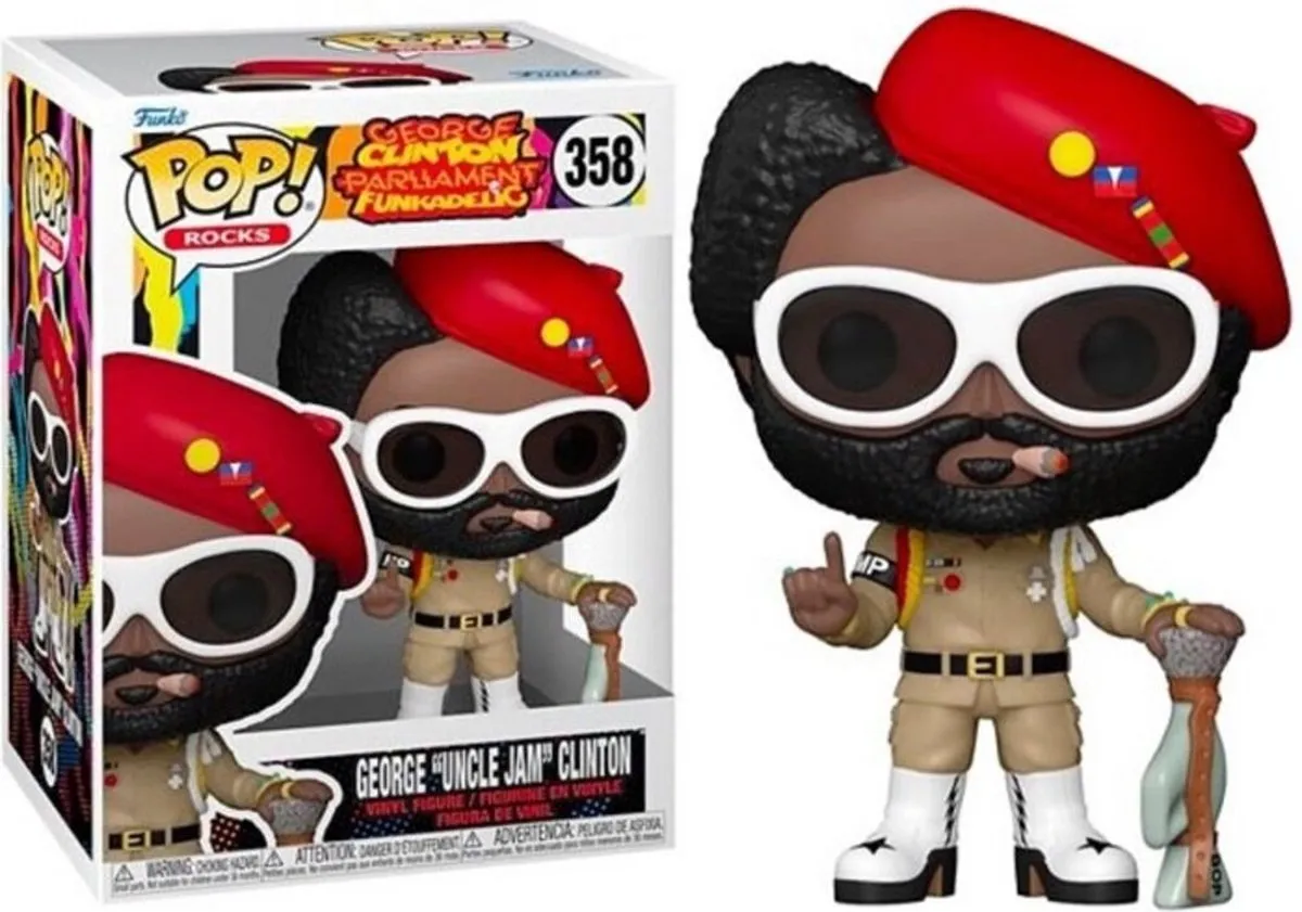 Funko Pop! Rocks George Clinton Parliament Funkadelic 75367