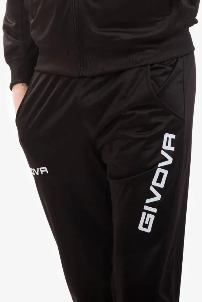 Givova Visa Trainingspak 4XL - Zwart