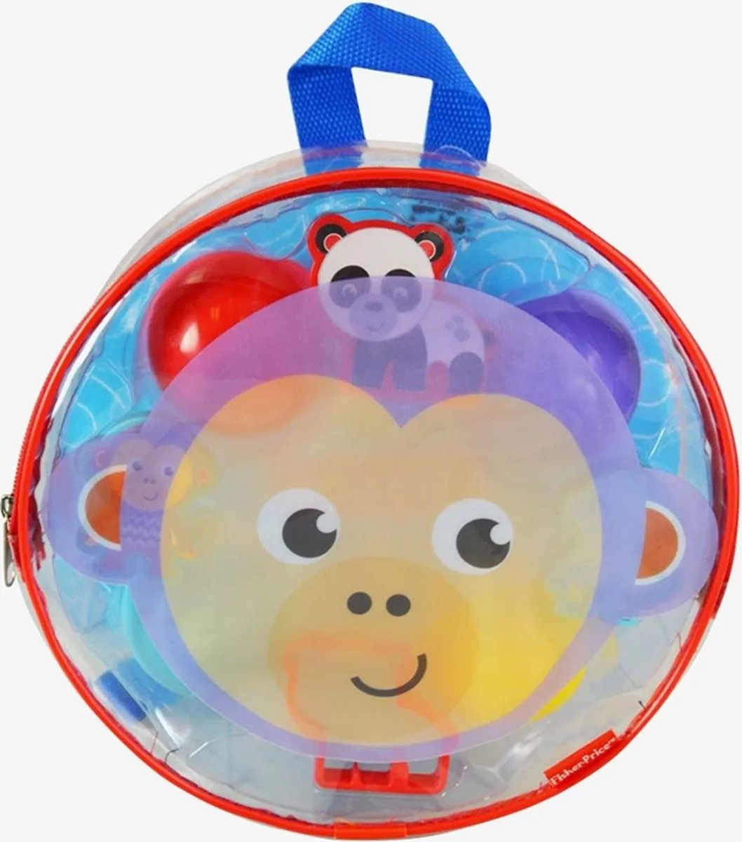 Fisher-Price Kleiset in Rugzak - Aap - 8 Stuks