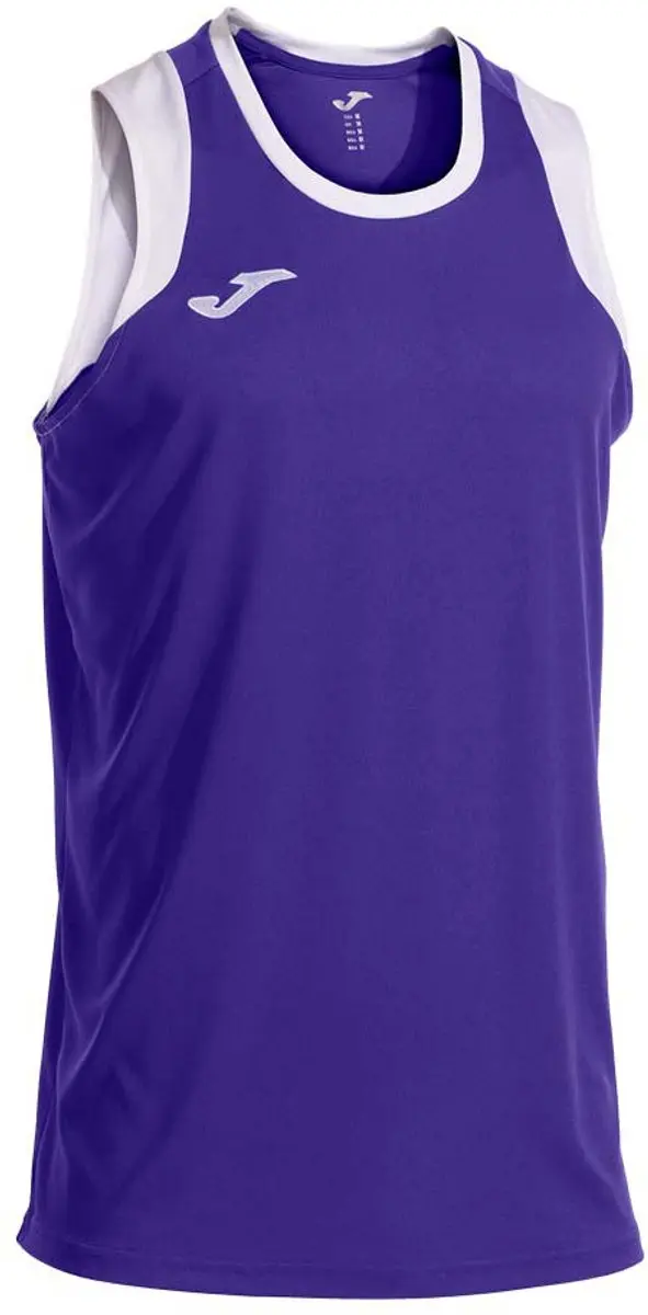 Joma Cancha Mouwloos T-shirt Blauw,Paars M Man