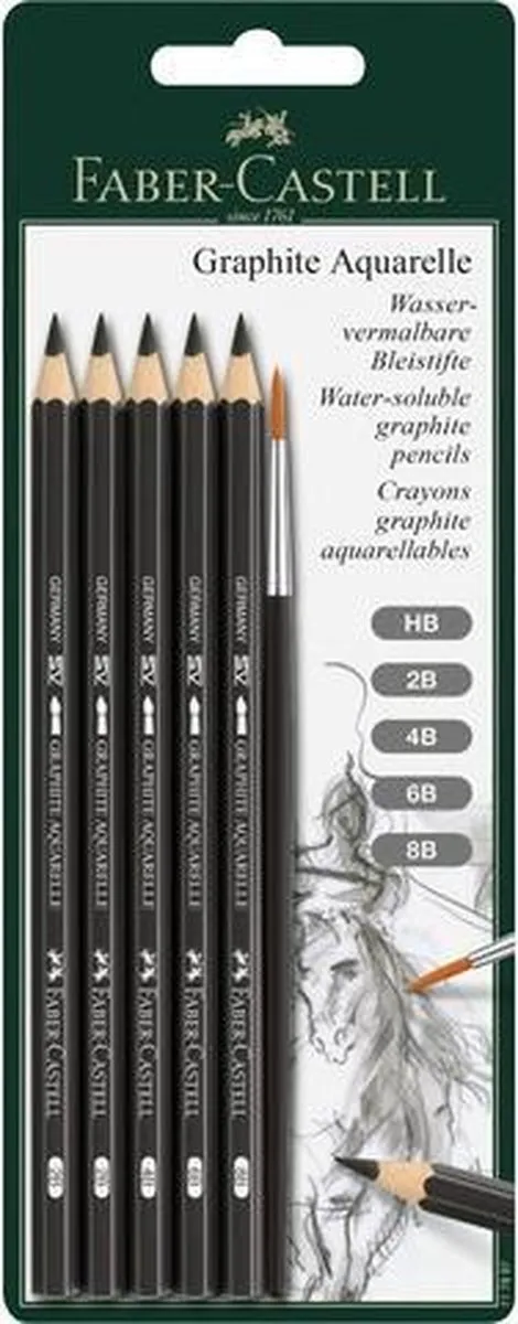 Faber-Castell FC-117897 Aquarelpotloodset