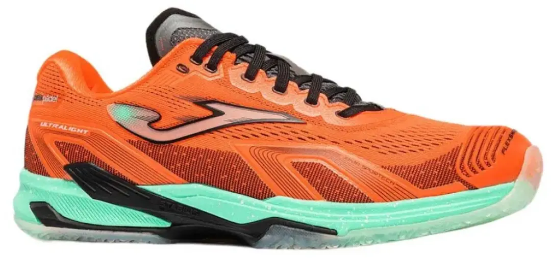 Joma Ultra Light Padelschoenen Oranje EU 42 Man