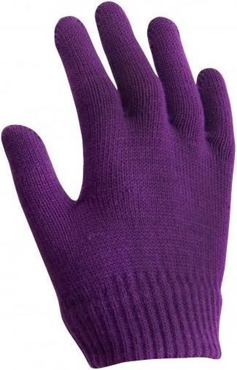 Mondoni Red Horse Magic Junior Ruiterhandschoenen - Paars - afbeelding 6 van 6