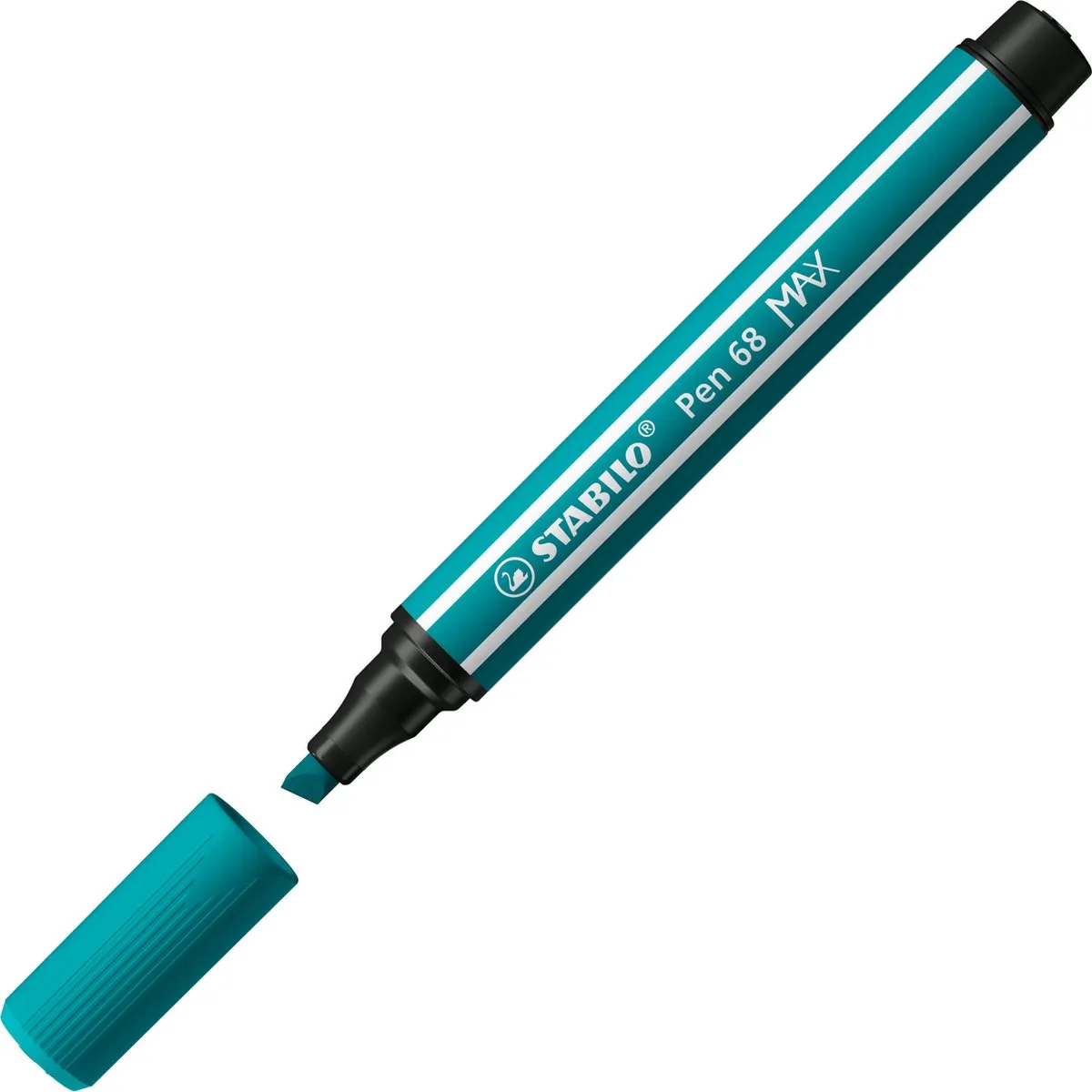 STABILO Pen 68 MAX Viltstift - Turquoiseblauw