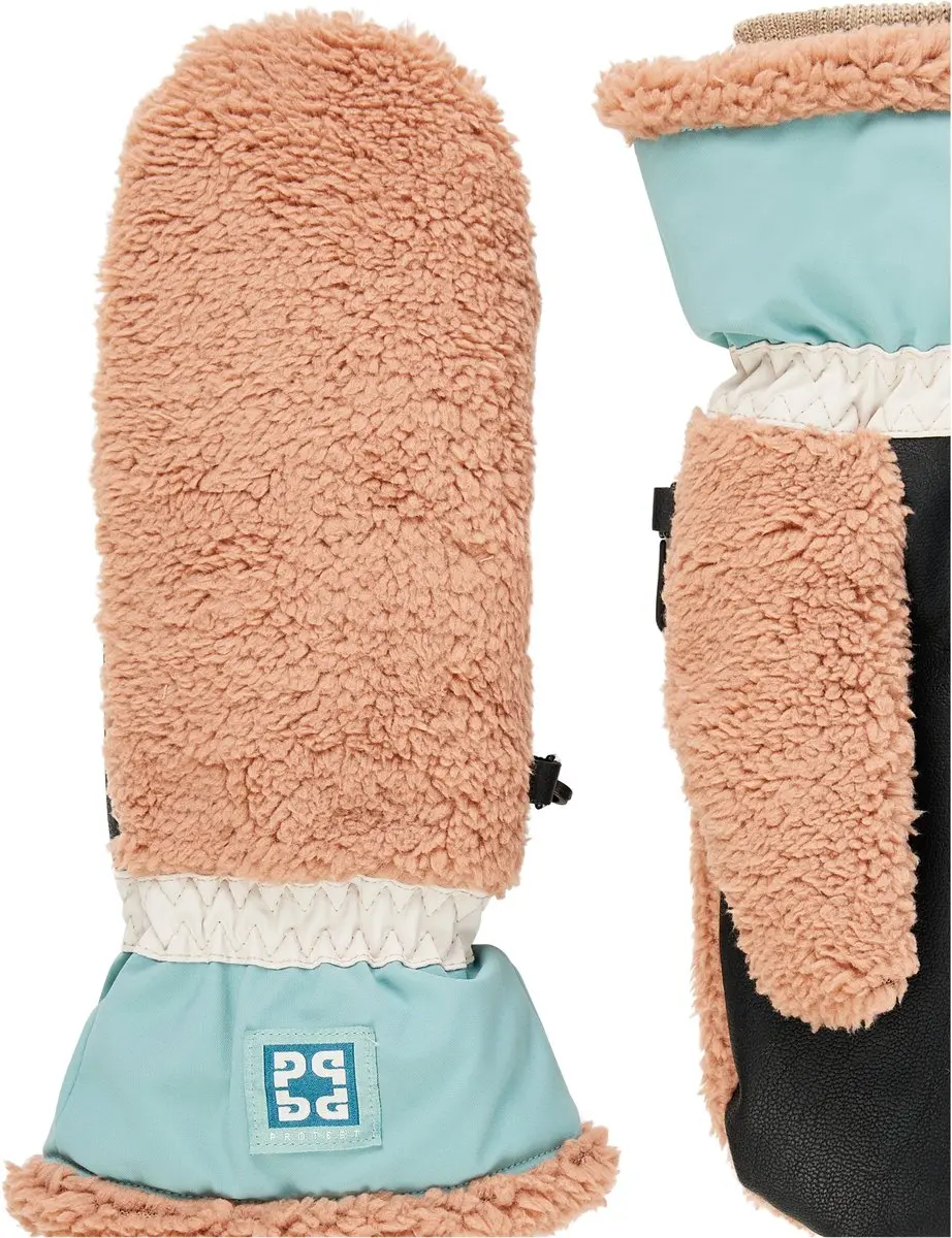 Protest Prtonika Ski Wanten Dames Teddy Brown S