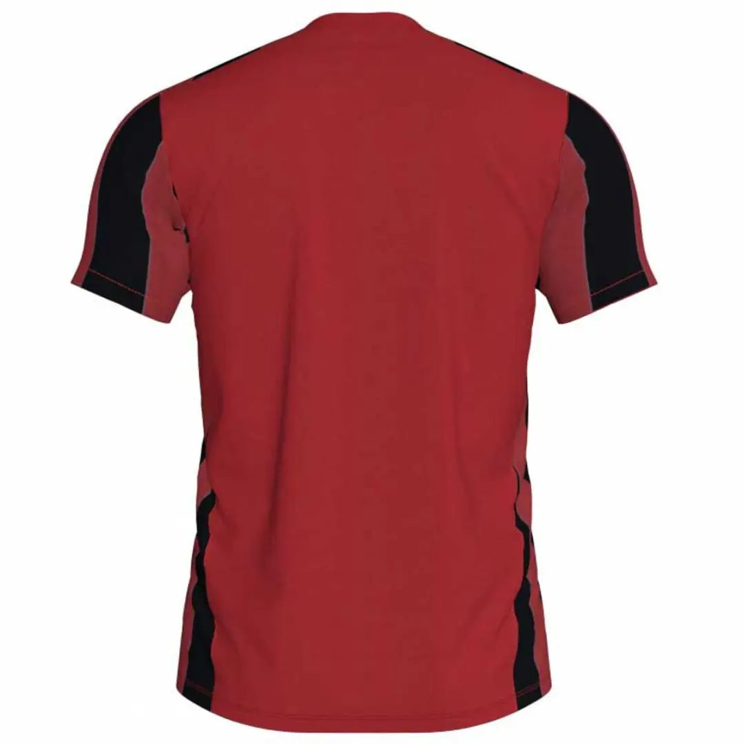 Joma Inter Shirt Korte Mouw Kinderen 134 - Rood/Zwart