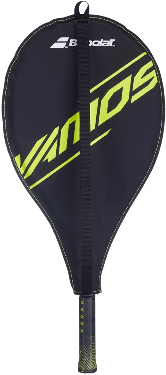 Babolat Carlitos Junior 26" Tennisracket - L00 - Grijs/Geel - afbeelding 3 van 6