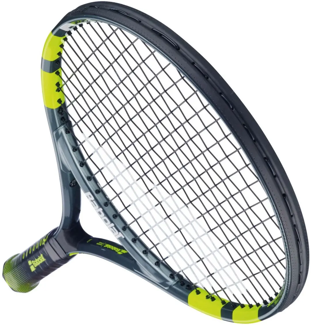 Babolat Carlitos Junior 26" Tennisracket - L00 - Grijs/Geel - afbeelding 6 van 6