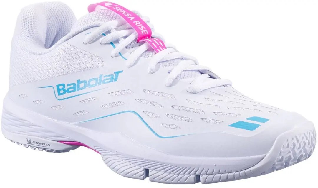 Babolat Sensa Rise Padelschoenen Dames 37 - Wit