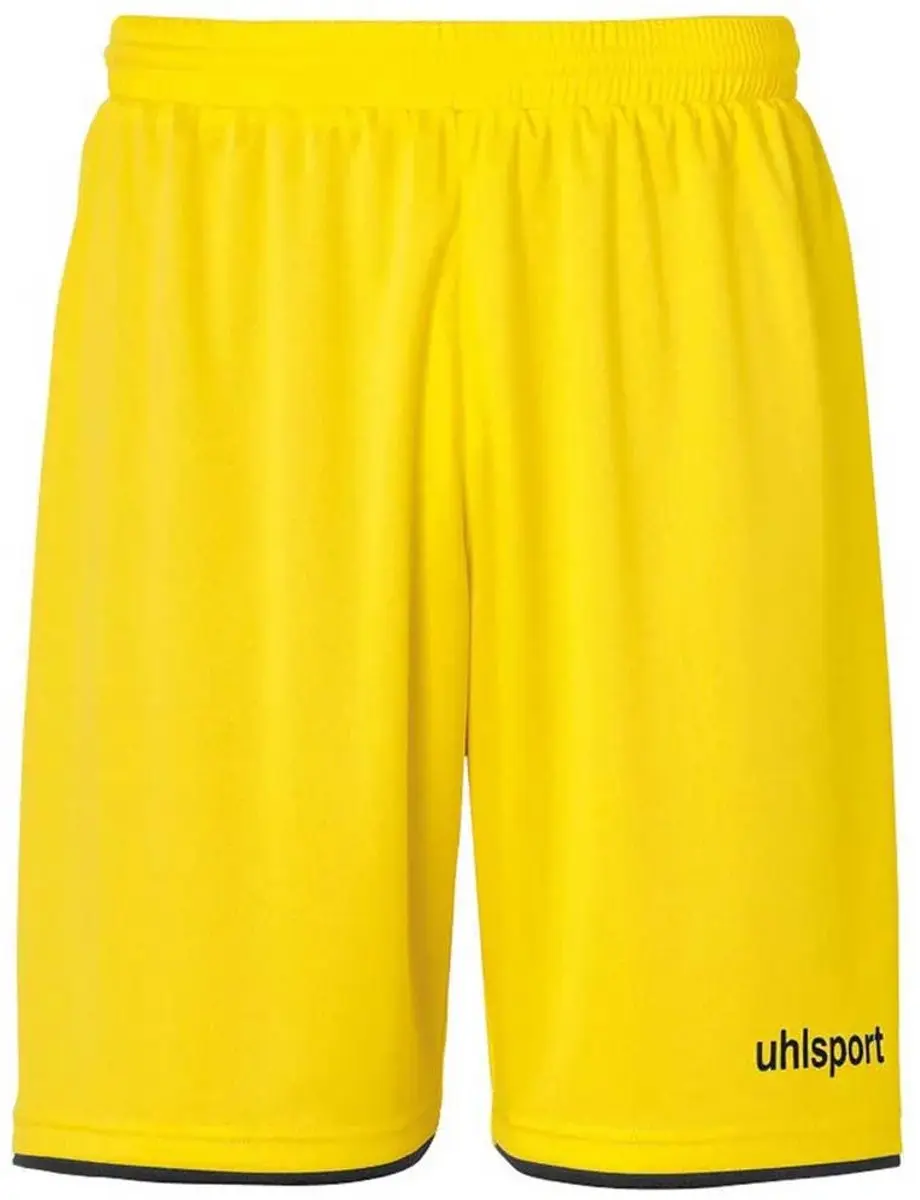 Uhlsport Club Short Heren - Geel/Zwart 2XL - afbeelding 6 van 6