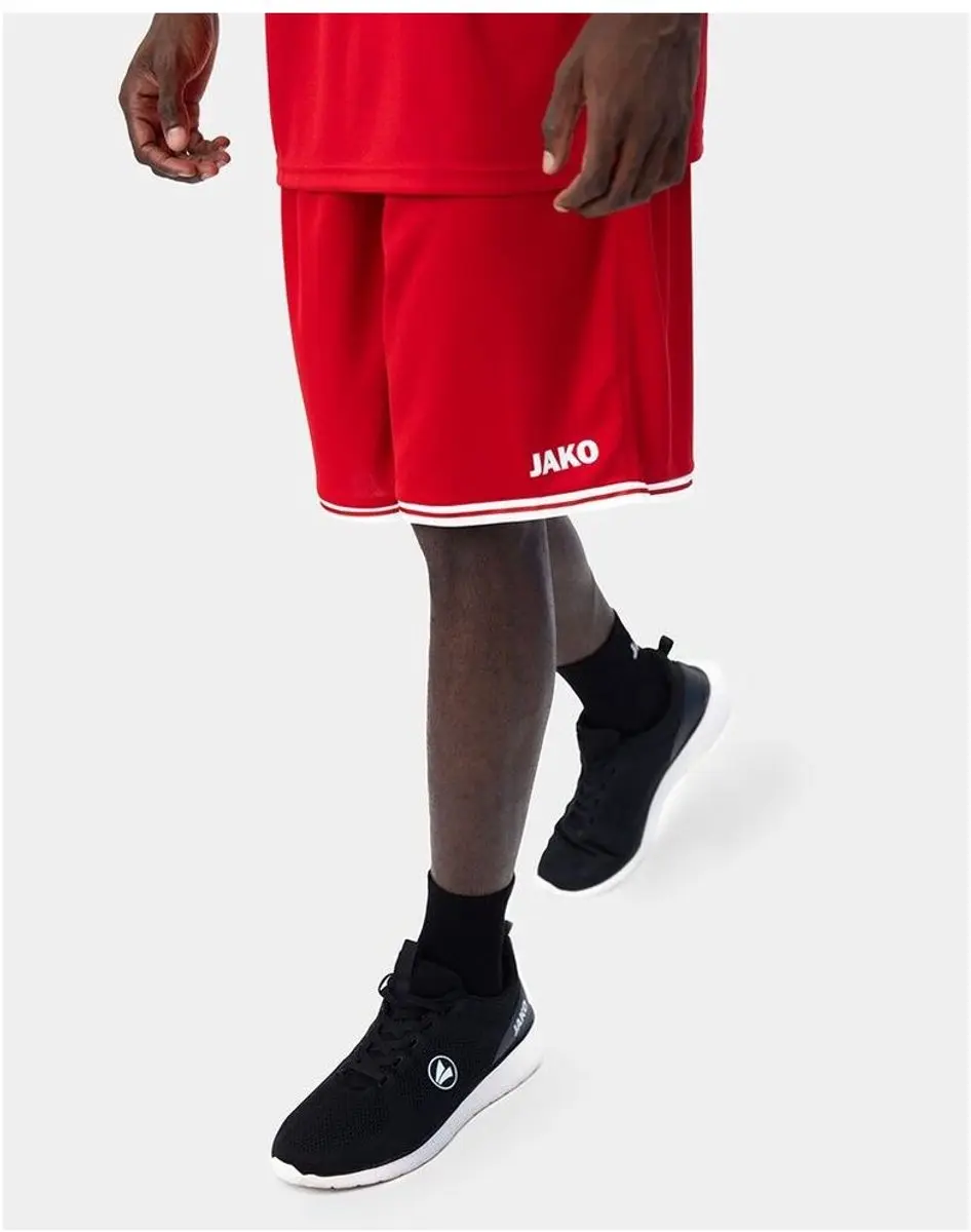 Jako Center 2.0 Basketbalshort Heren 3XL - Wit/Rood