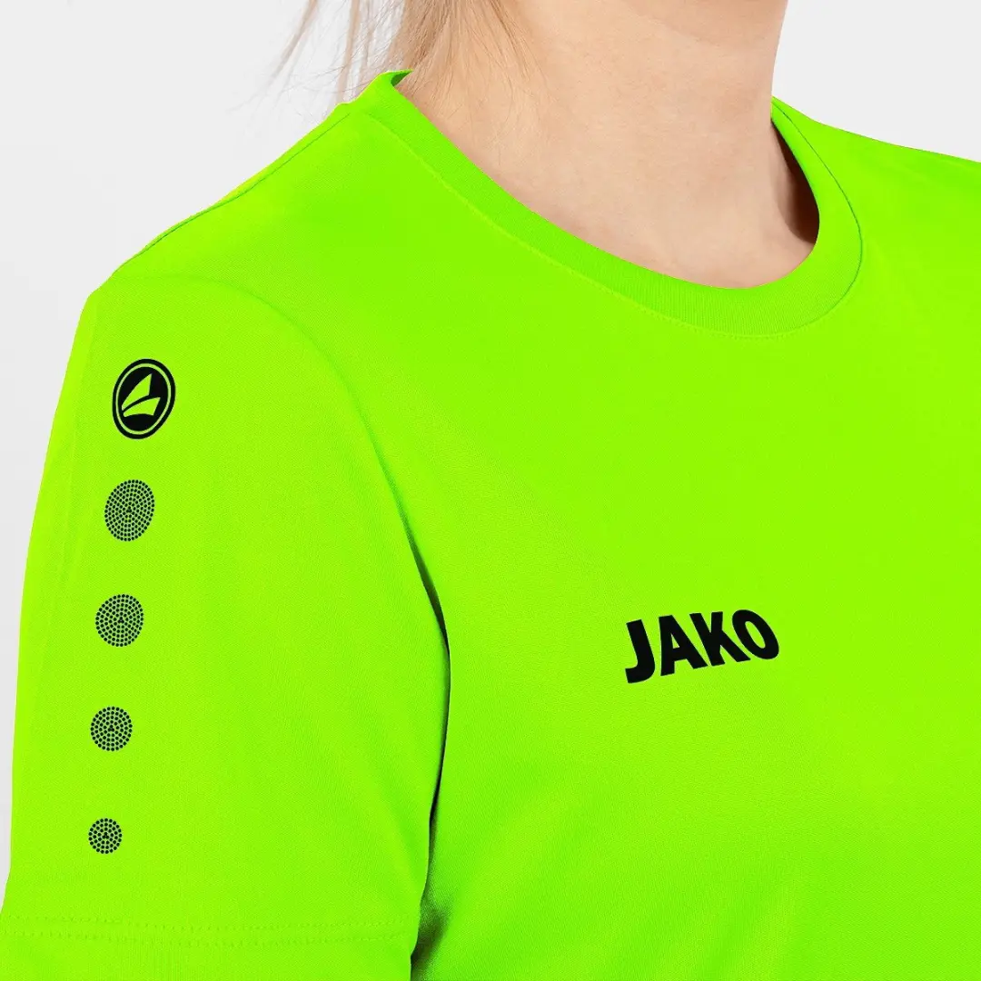 JAKO Team Shirt Dames - Fluogroen 38