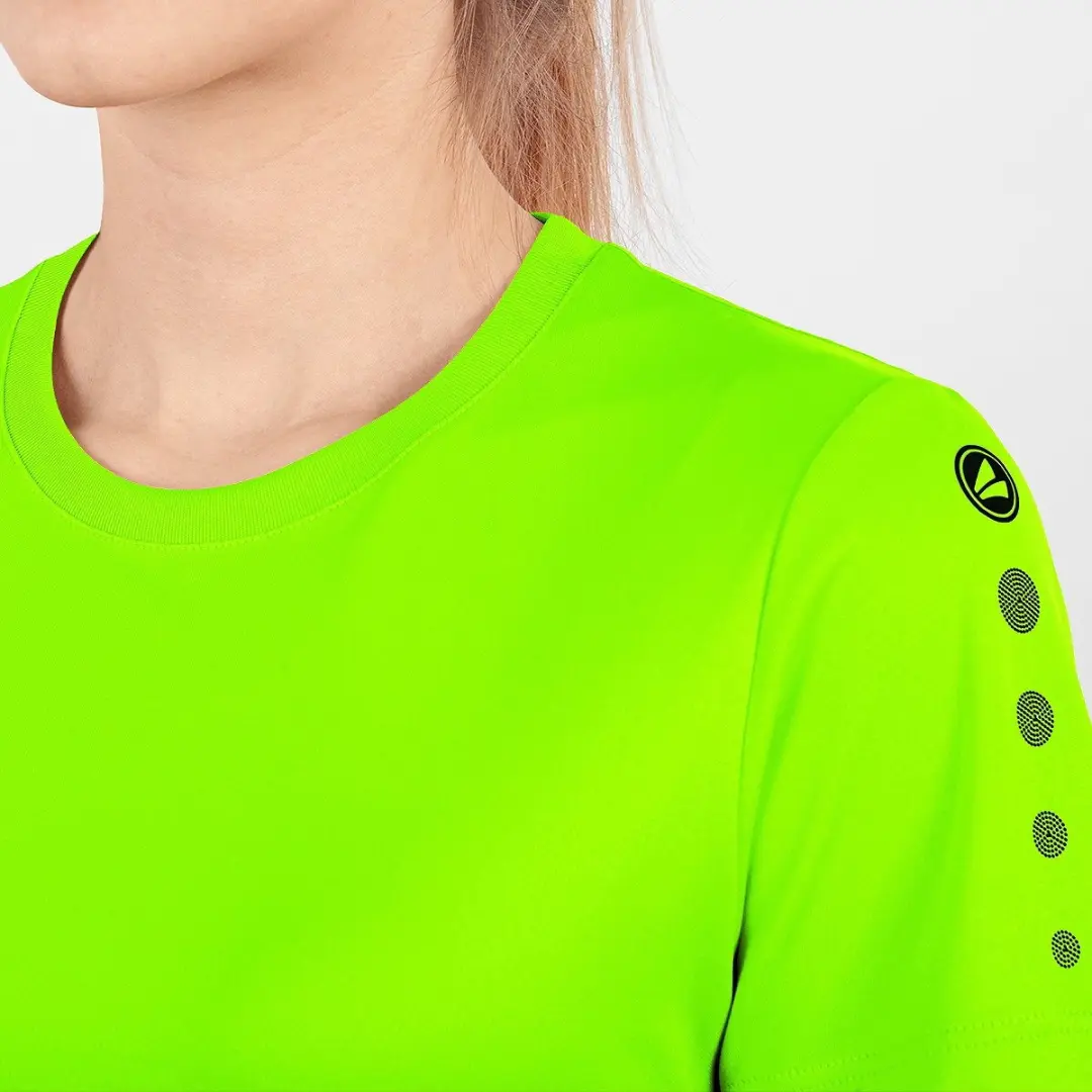 JAKO Team Shirt Dames - Fluogroen 38