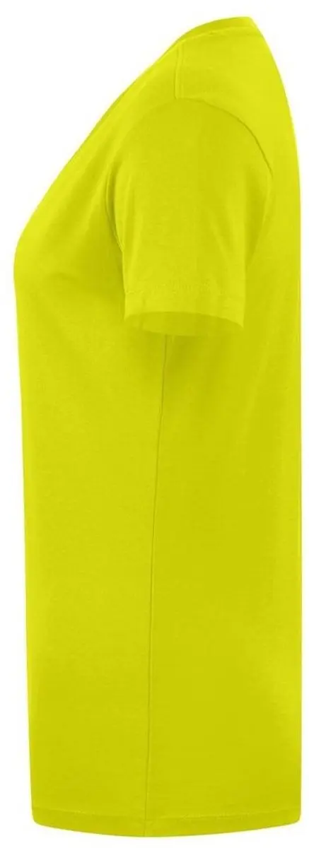 JAKO Organic T-Shirt Dames - Lime - Maat 42