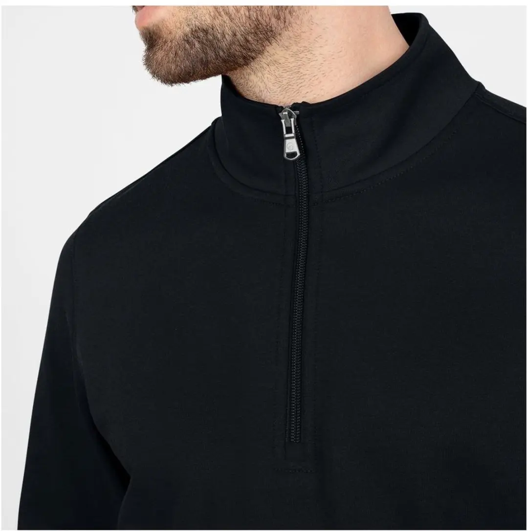 JAKO Doubletex Ziptop Heren - Zwart - Maat L - afbeelding 3 van 3