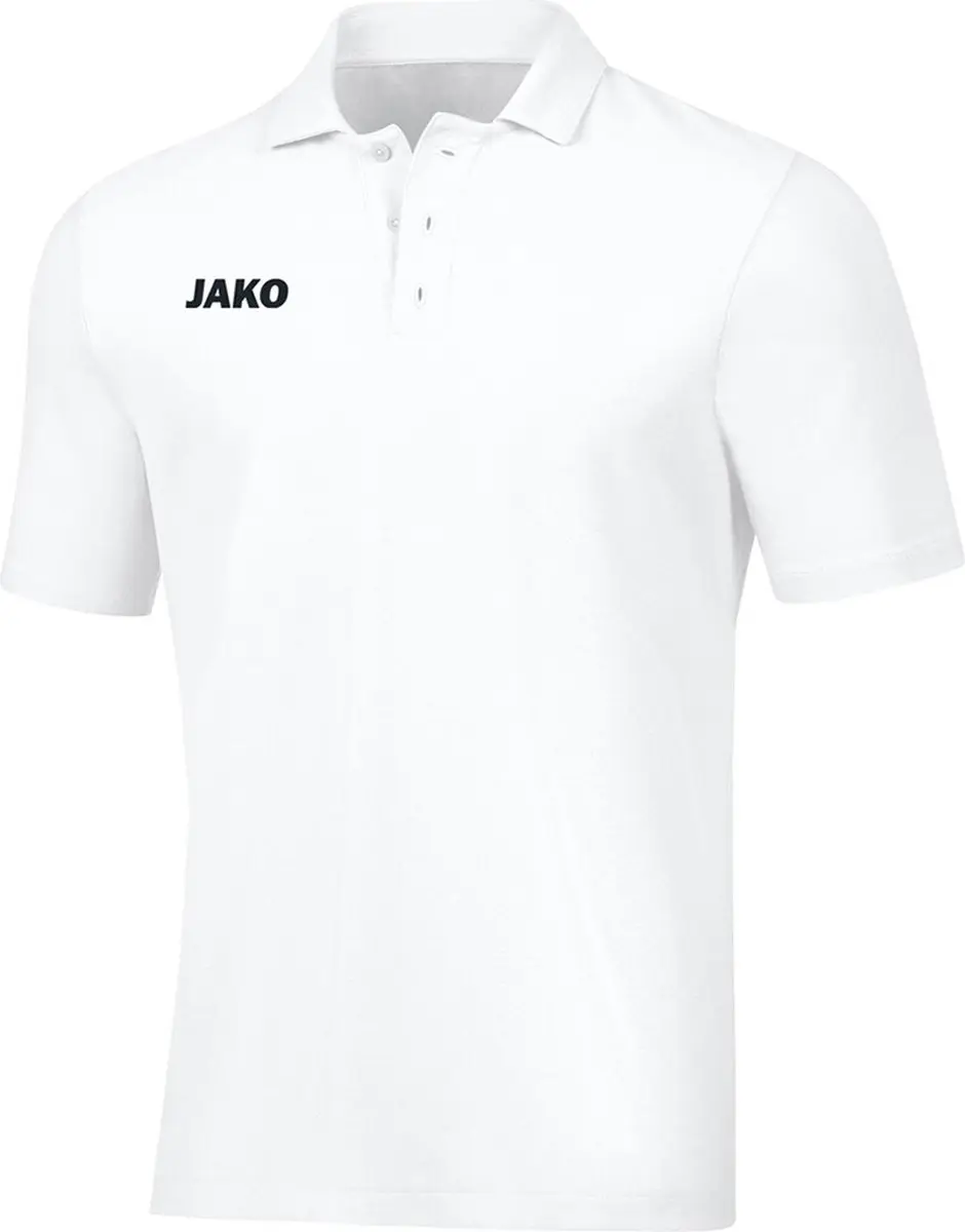 Jako Base Polo Kinderen 164 - Wit