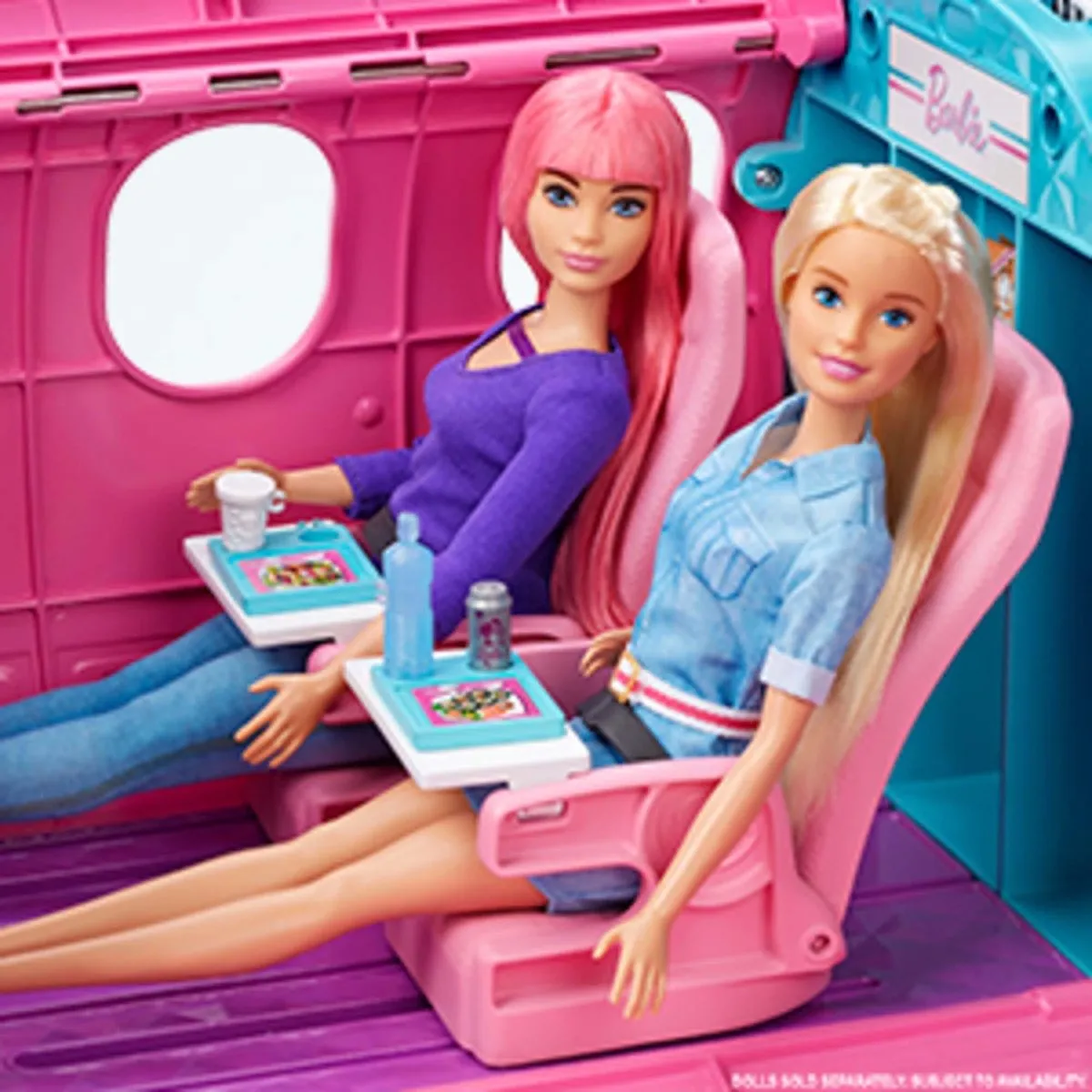 Barbie Droomvliegtuig GDG76 - Modepop