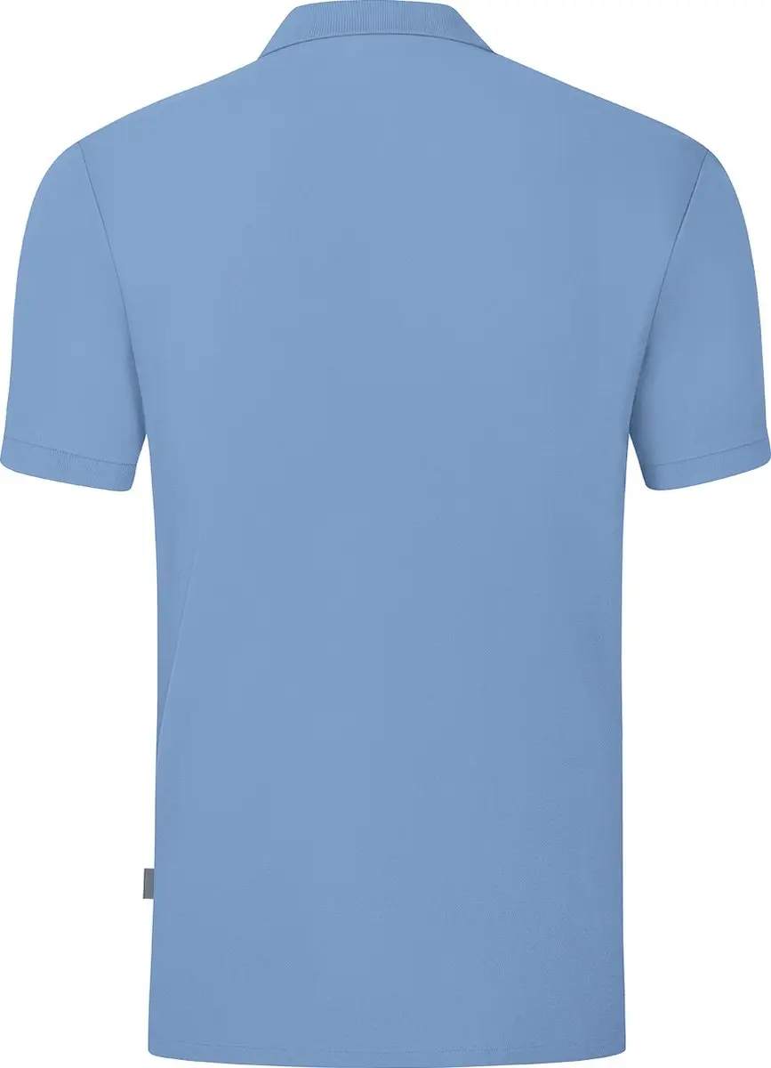 JAKO Organic Polo Heren - IJsblauw L