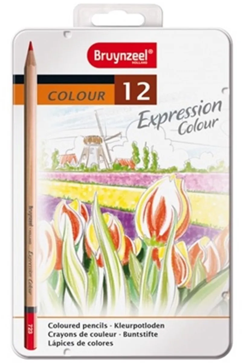BRUYNZEEL Expression Kleurpotloden - 12 Stuks - afbeelding 6 van 6