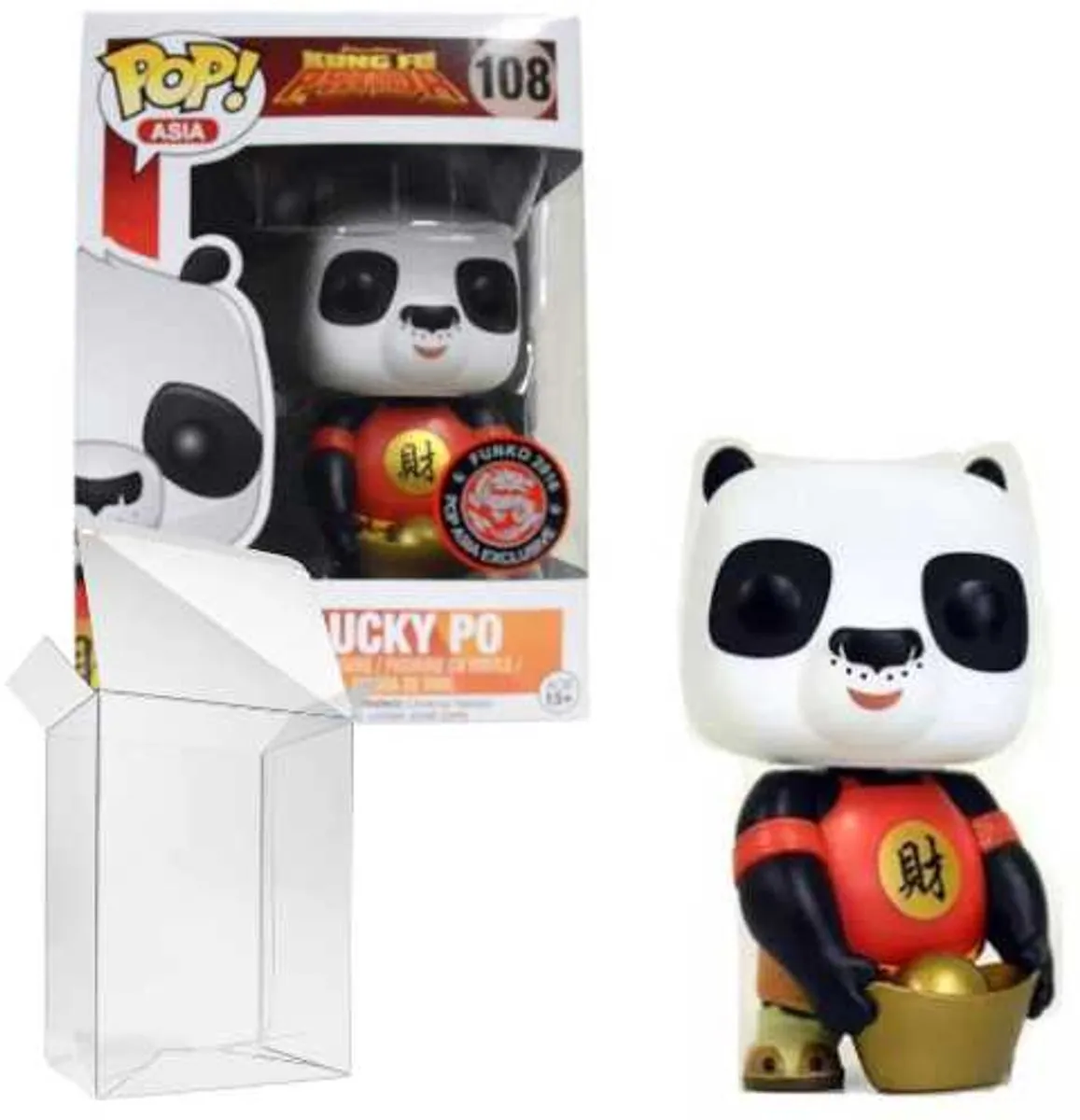 Funko Pop! Asia Lucky Po #108 Kung Fu Panda