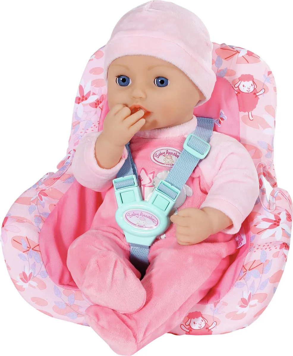 Baby Annabell Active Autostoeltje 705964 - Roze
