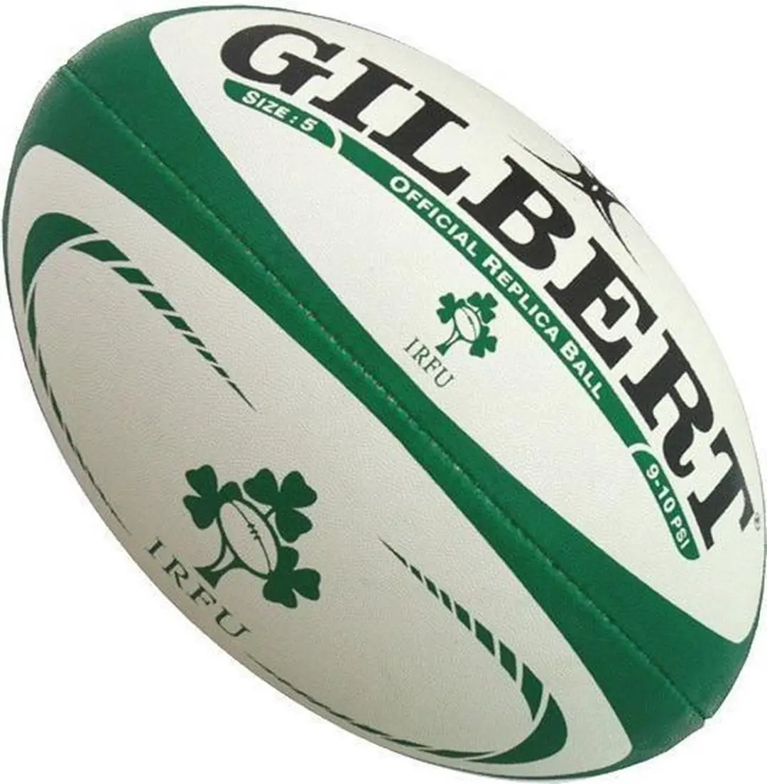 Gilbert Rugbybal Ierland Replica - Maat 5 - Multikleur