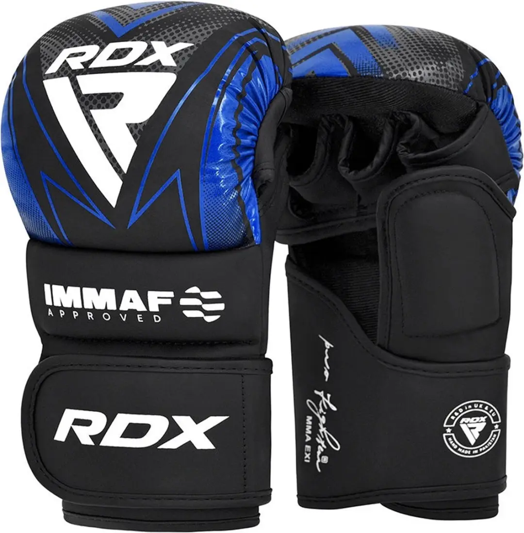 RDX Sports IMMAF Shooter Grappling Gloves MMA Rood Maat: L