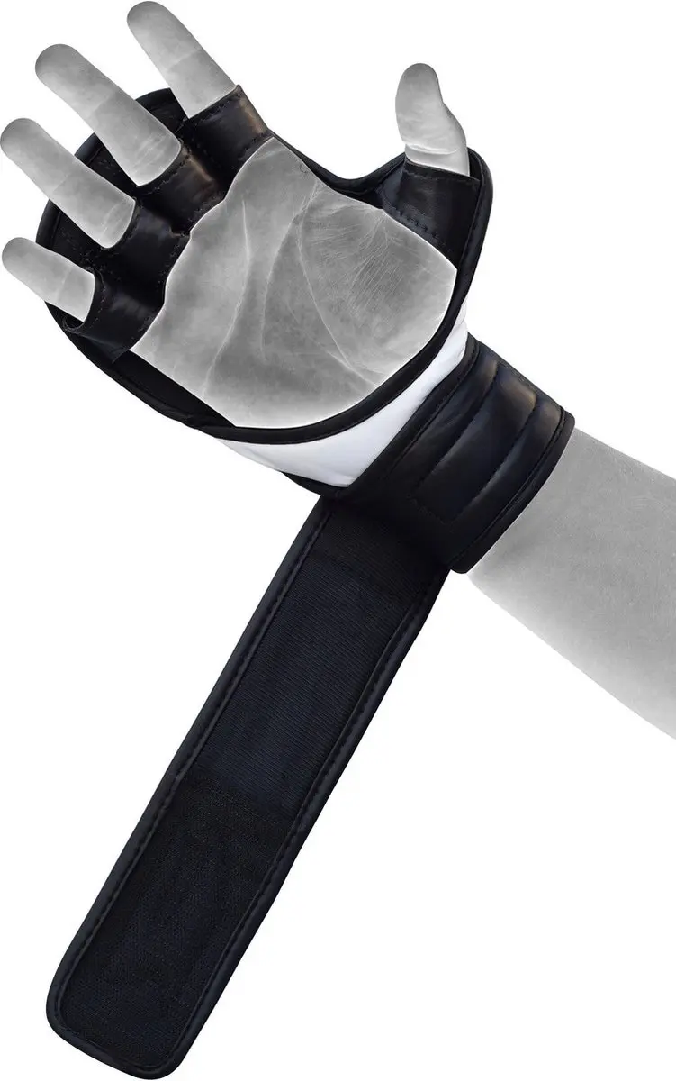 RDX Sports T6 Plus MMA Handschoenen 14oz - Blauw XL