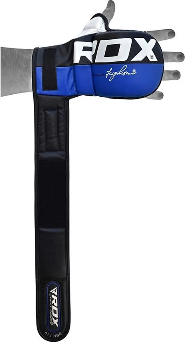RDX Sports T6 Plus MMA Handschoenen 14oz - Blauw XL