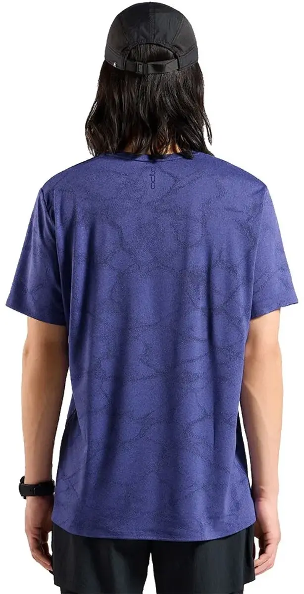 ODLO Zeroweight Engineered Chill-tec T-shirt L - Skipper Blue - afbeelding 2 van 3