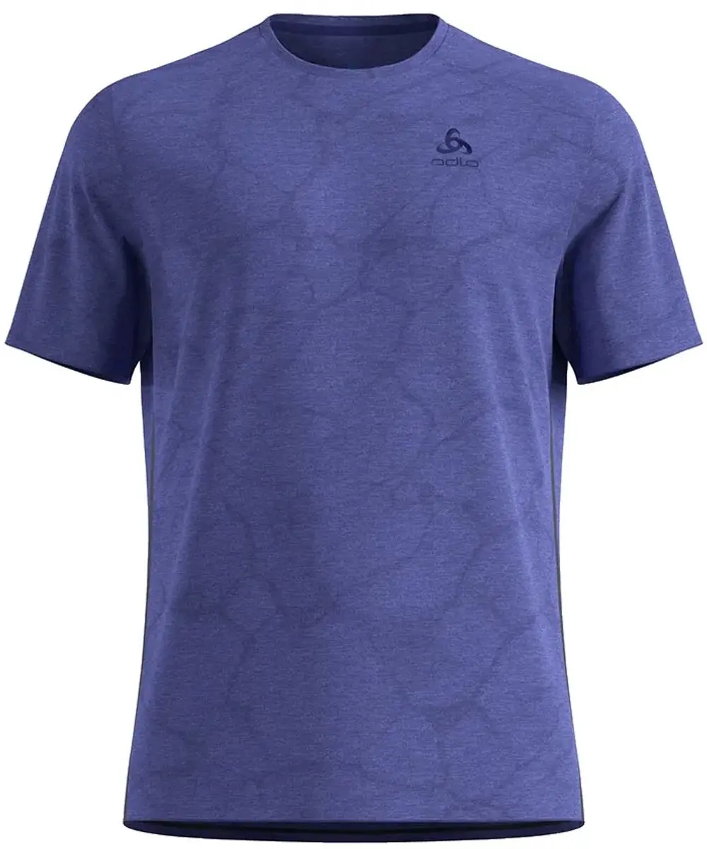ODLO Zeroweight Engineered Chill-tec T-shirt L - Skipper Blue - afbeelding 3 van 3