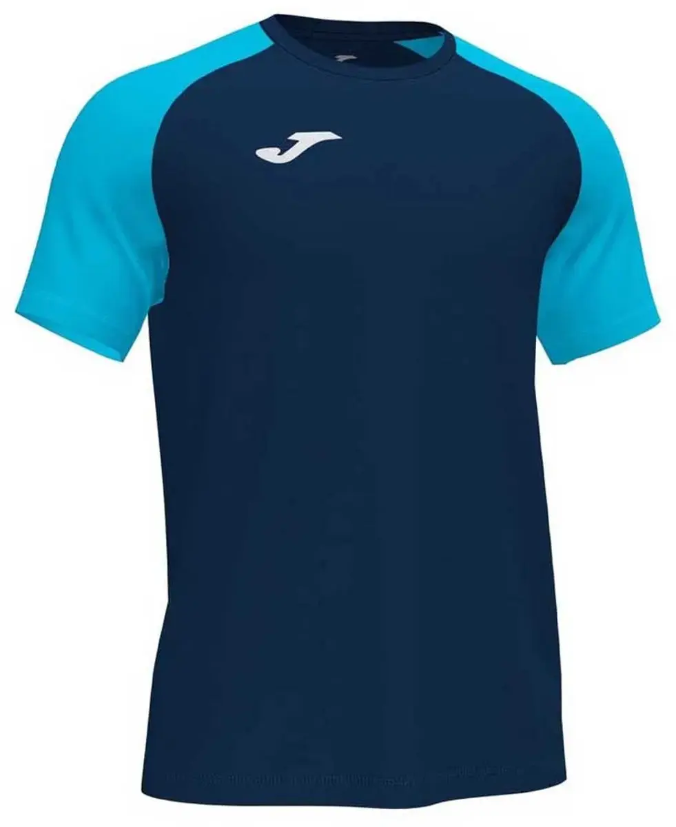 Joma Academy IV Shirt Heren - Marine/Turquoise Fluor L - afbeelding 6 van 6