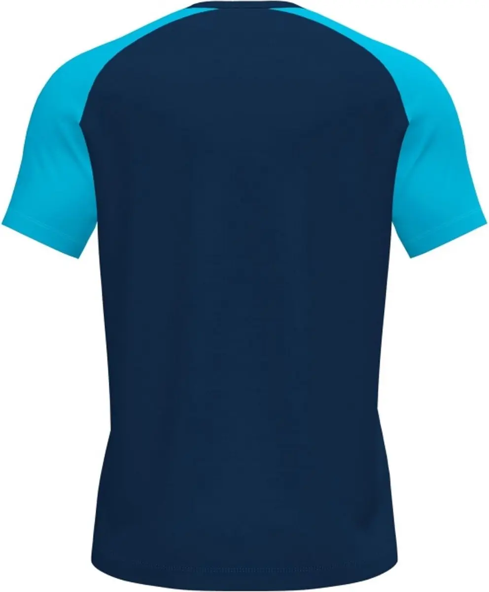 Joma Academy IV Shirt Heren - Marine/Turquoise Fluor L - afbeelding 4 van 6