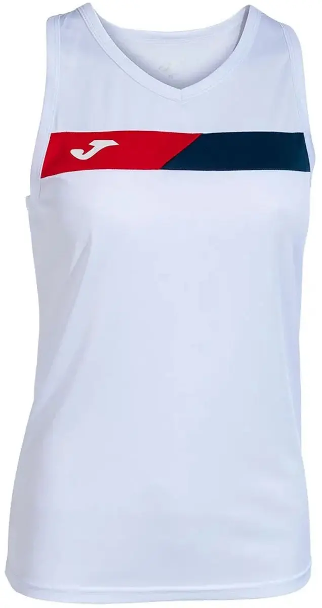 Joma Court Mouwloos T-shirt Wit M Vrouw