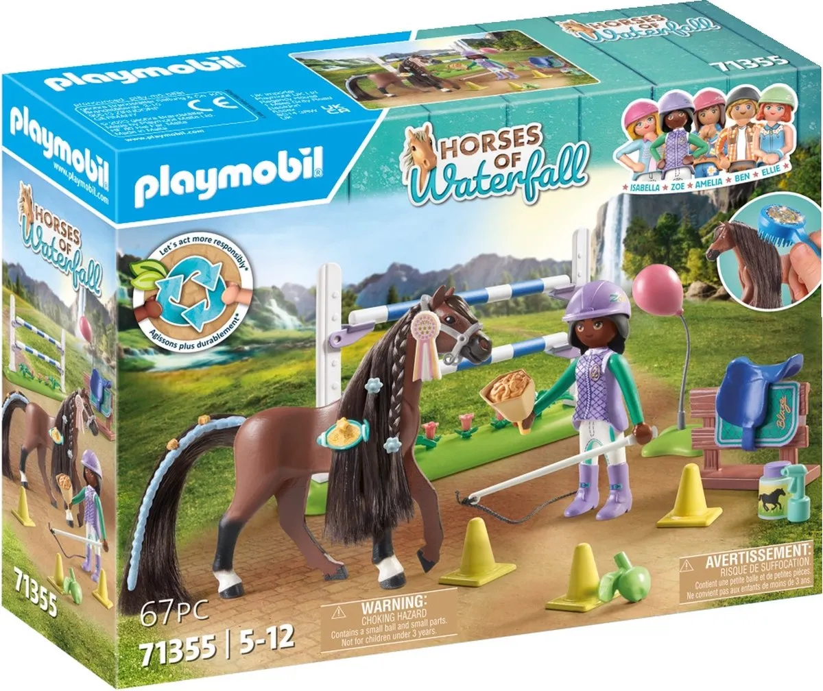 Playmobil Horses of Waterfall Zoe en Blaze 71355