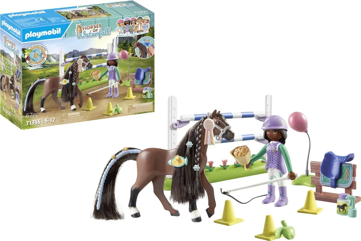 Playmobil Horses of Waterfall Zoe en Blaze 71355 - Multikleur - afbeelding 6 van 6