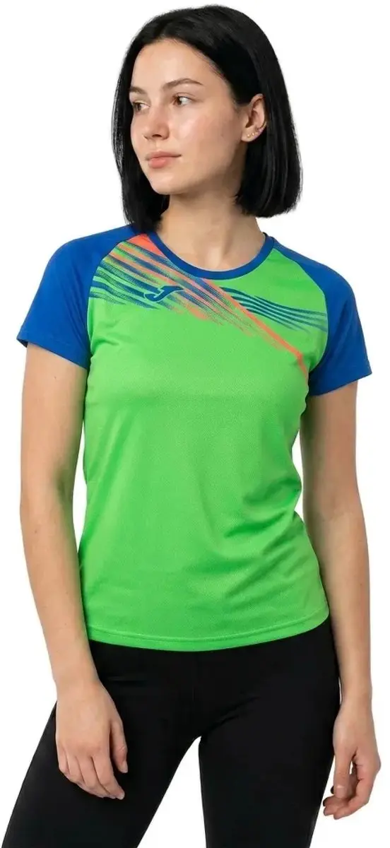 Joma Elite X T-shirt - M - Fluor Green - afbeelding 2 van 3