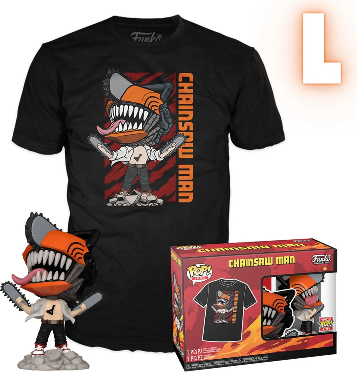 Funko Pop! Chainsaw Man Leaping Exclusive
