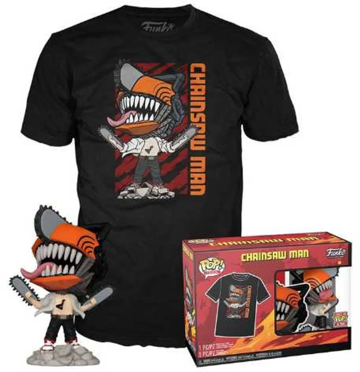 Funko Pop! Chainsaw Man Leaping Exclusive - Size M