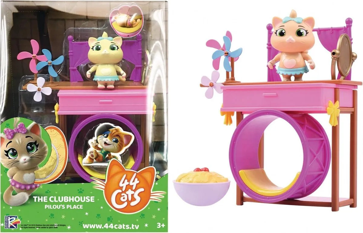 Smoby Pilou 44CATS Deluxe Speelset