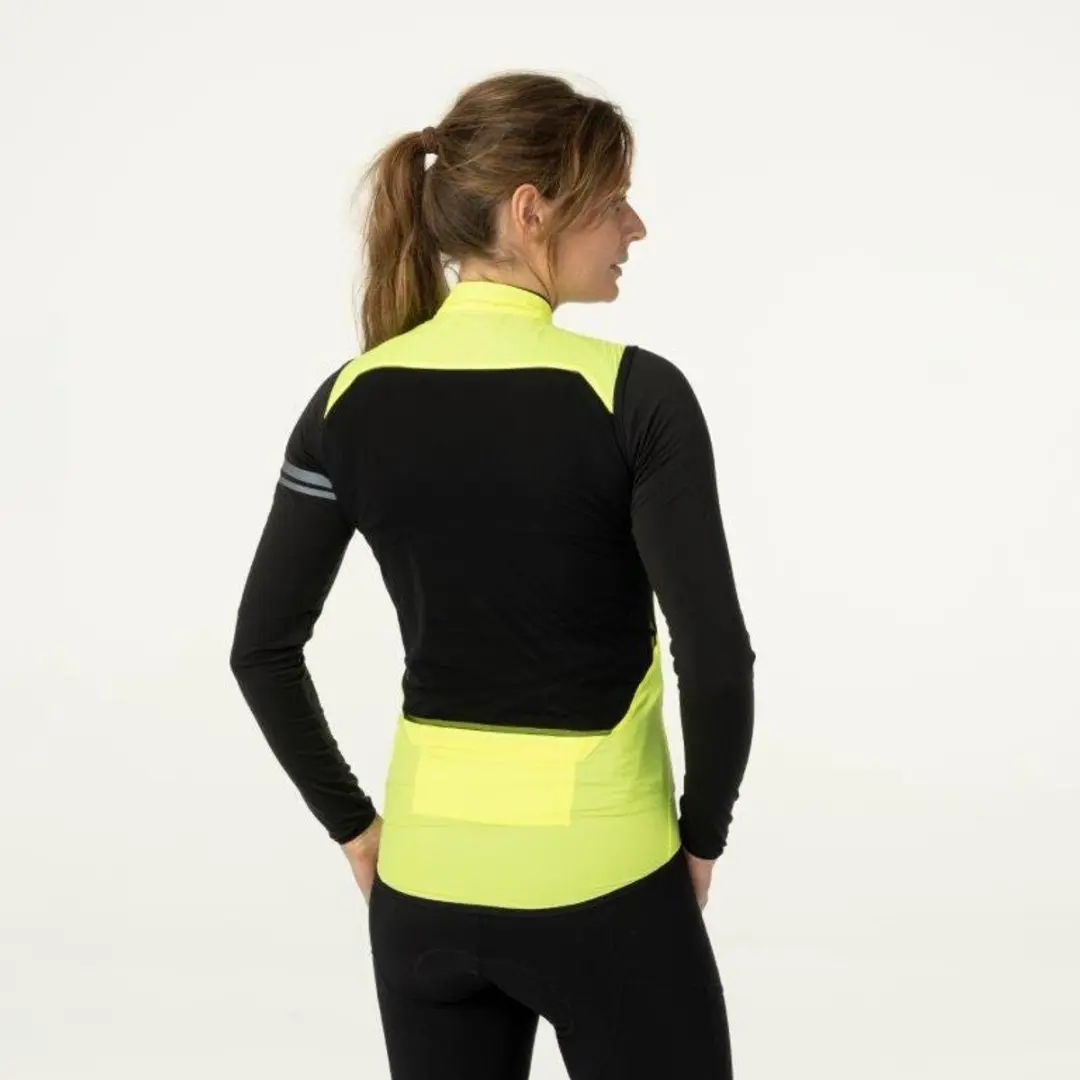AGU Essential Wind Body Fietshouder - Dames - Geel - L